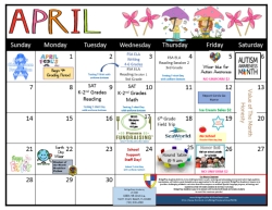 April Calendar